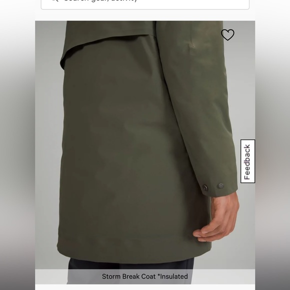 Lululemon Storm break Coat Insulated in black - Picture 4 of 15